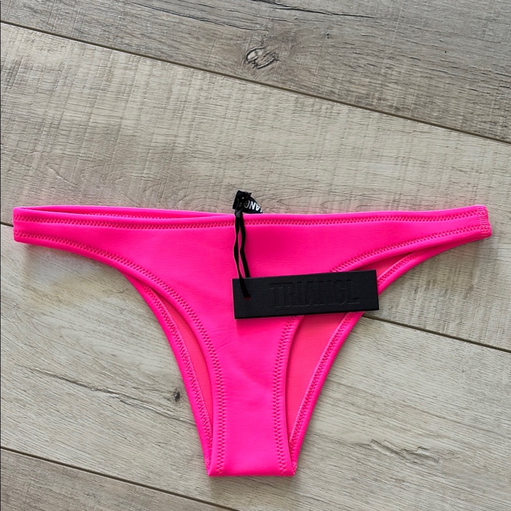 Triangl Swimwear Pink Cheeky Bikini Bottom
